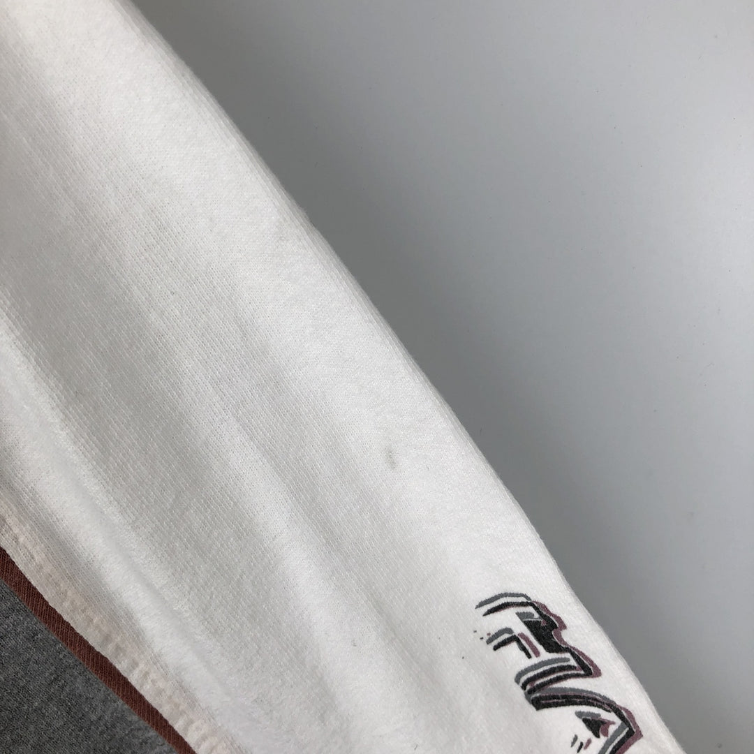 2000'S Harley-Davidson Motorcycle Long Sleeve T-Shirt, Made in USA, Men's Size XL cotton gray type Vintage Second Hand