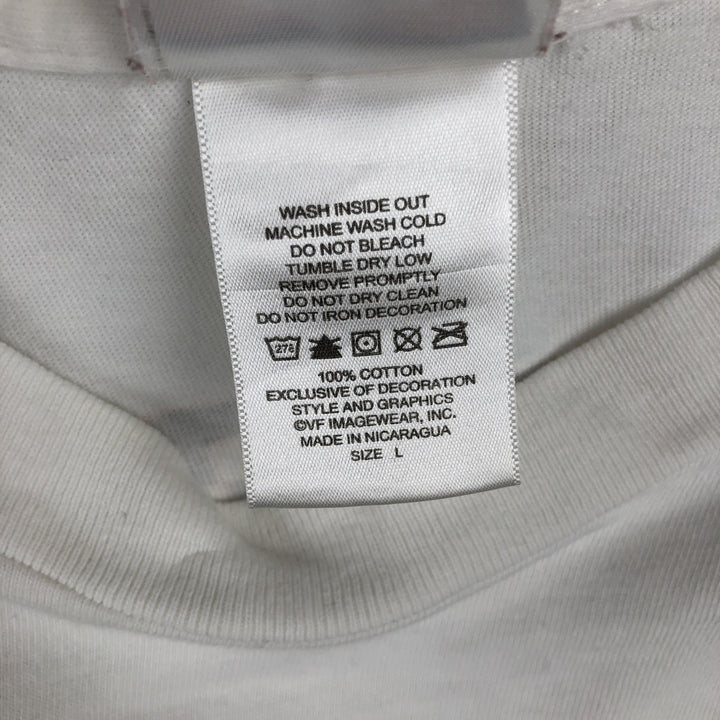 2000'S Harley-Davidson Motorcycle Long Sleeve T-Shirt, Men's Size L cotton white type Vintage Second Hand