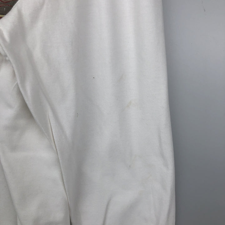 2000'S Harley-Davidson Motorcycle Long Sleeve T-Shirt, Men's Size L cotton white type Vintage Second Hand