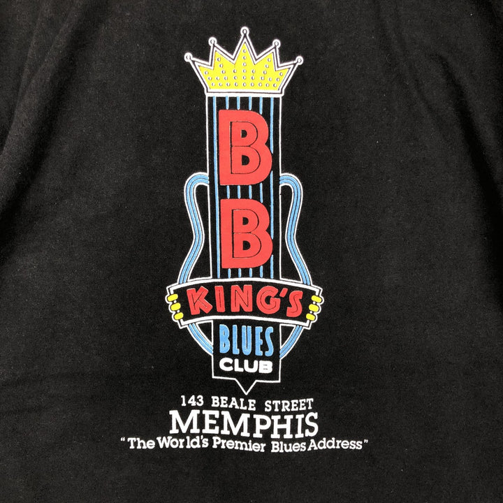 90'S Fruit of the Loom BBKING'S Band T-Shirt, Men's XL equivalent, Vintage cotton black type Vintage Second Hand