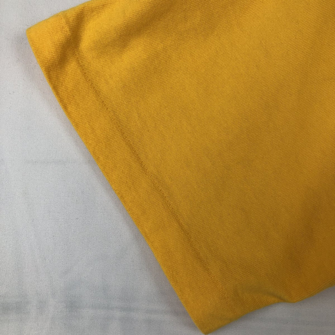90'S Screen Stars TDN Advertising T-Shirt, Men's Size L (approx.), Vintage cotton yellow type Vintage Second Hand