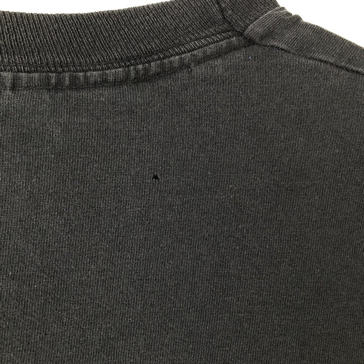 90'S Screen Stars Inside Out Theatre Company Advertising T-Shirt, Men's XL equivalent, Vintage unclear black type Vintage Second Hand