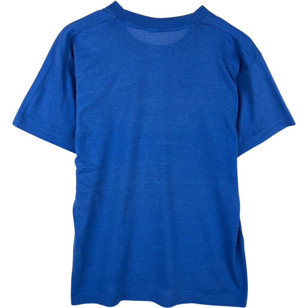 ~90'S AT and T Adrian Steel Advertising T-Shirt, Men's Size M (approx.), Vintage unclear blue type Vintage Second Hand