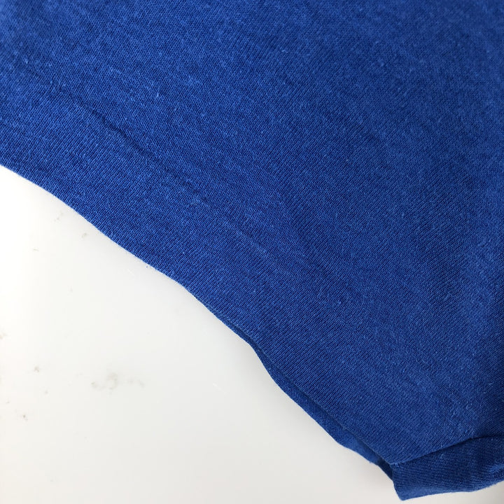 ~90'S AT and T Adrian Steel Advertising T-Shirt, Men's Size M (approx.), Vintage unclear blue type Vintage Second Hand
