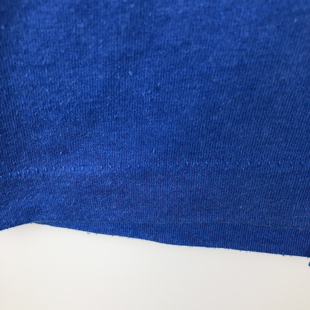 ~90'S AT and T Adrian Steel Advertising T-Shirt, Men's Size M (approx.), Vintage unclear blue type Vintage Second Hand