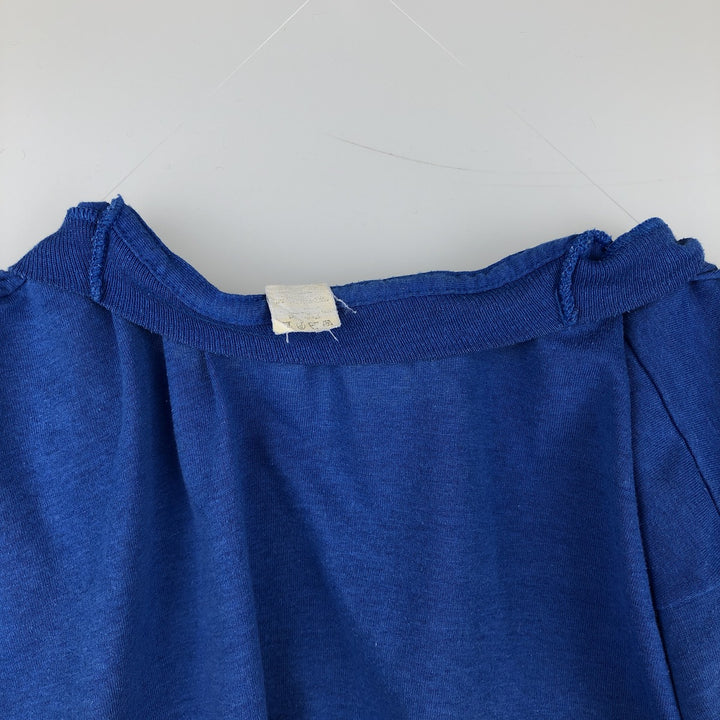 ~90'S AT and T Adrian Steel Advertising T-Shirt, Men's Size M (approx.), Vintage unclear blue type Vintage Second Hand