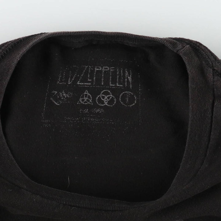 Led Zeppelin Band T-Shirt, Band T, Men's XL unclear black type Vintage Second Hand