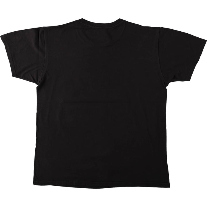 MICHAEL JACKSON Michael Jackson Band T-shirt Band T Men's L size cotton black type Vintage Second Hand