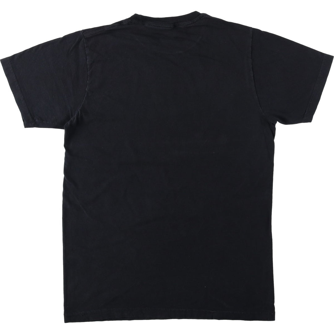 THE BEATLES Band T-shirt, Men's M size cotton black type Vintage Second Hand