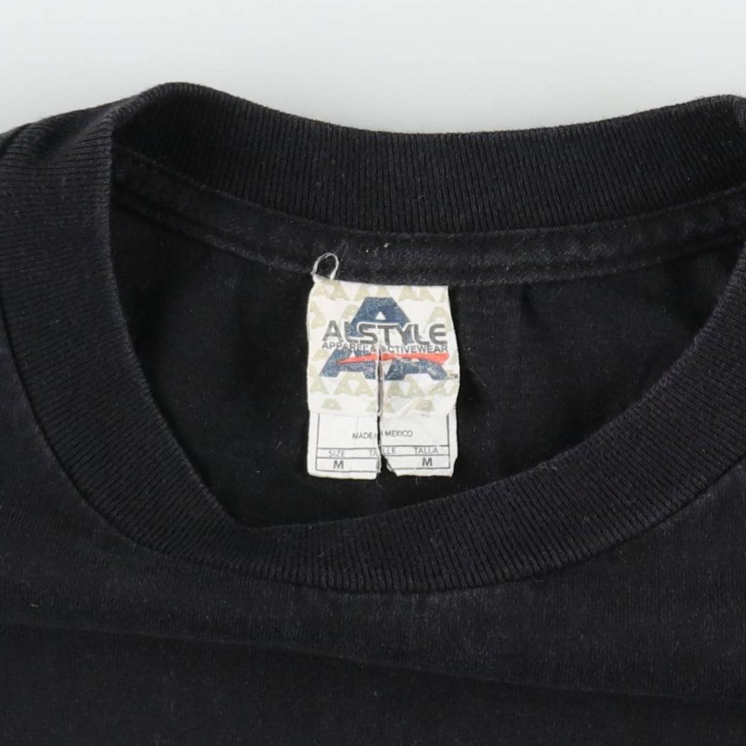 ALSTYLE BACK STREET BOYS Band T-shirt (Men's size M equivalent) cotton black type Vintage Second Hand