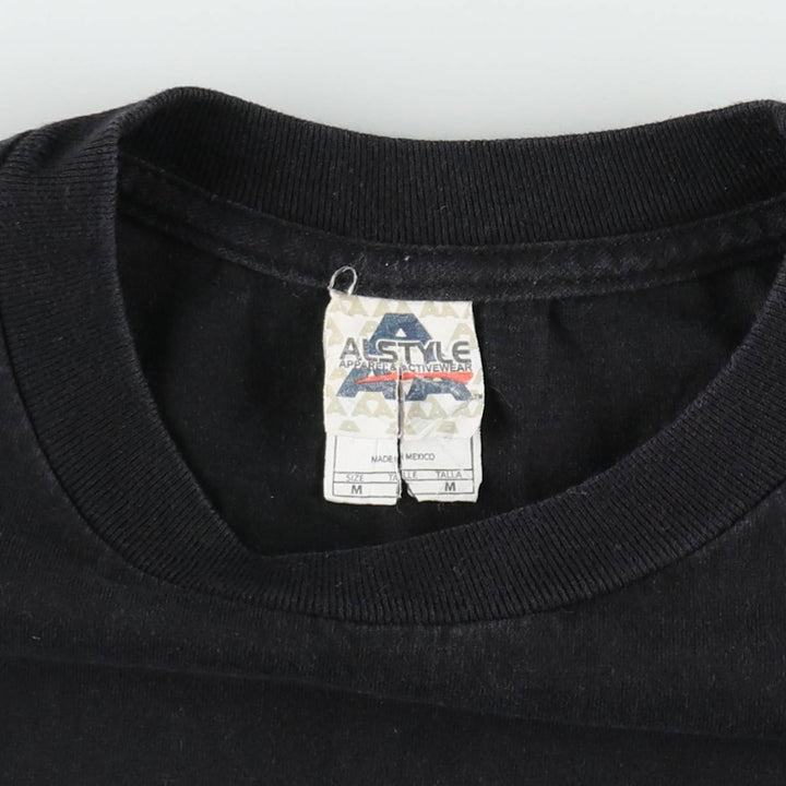 ALSTYLE BACK STREET BOYS Band T-shirt (Men's size M equivalent) cotton black type Vintage Second Hand
