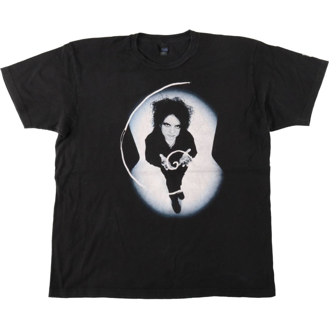 TULTEX THE CURE Band T-Shirt (Men's XL equivalent) cotton black type Vintage Second Hand