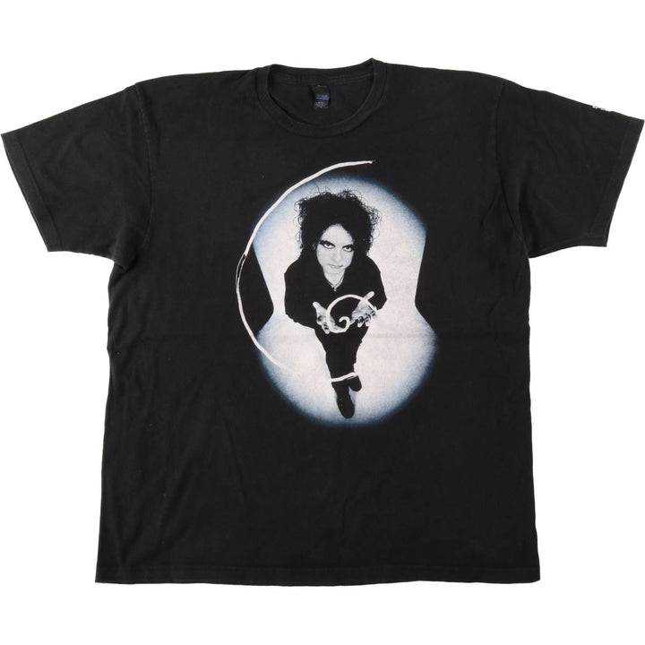 TULTEX THE CURE Band T-Shirt (Men's XL equivalent) cotton black type Vintage Second Hand