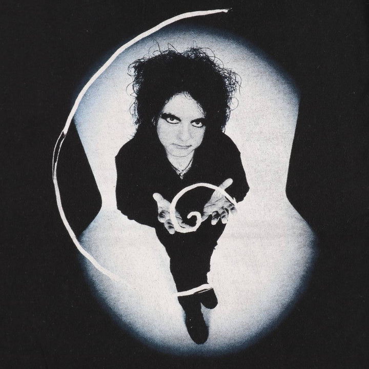 TULTEX THE CURE Band T-Shirt (Men's XL equivalent) cotton black type Vintage Second Hand