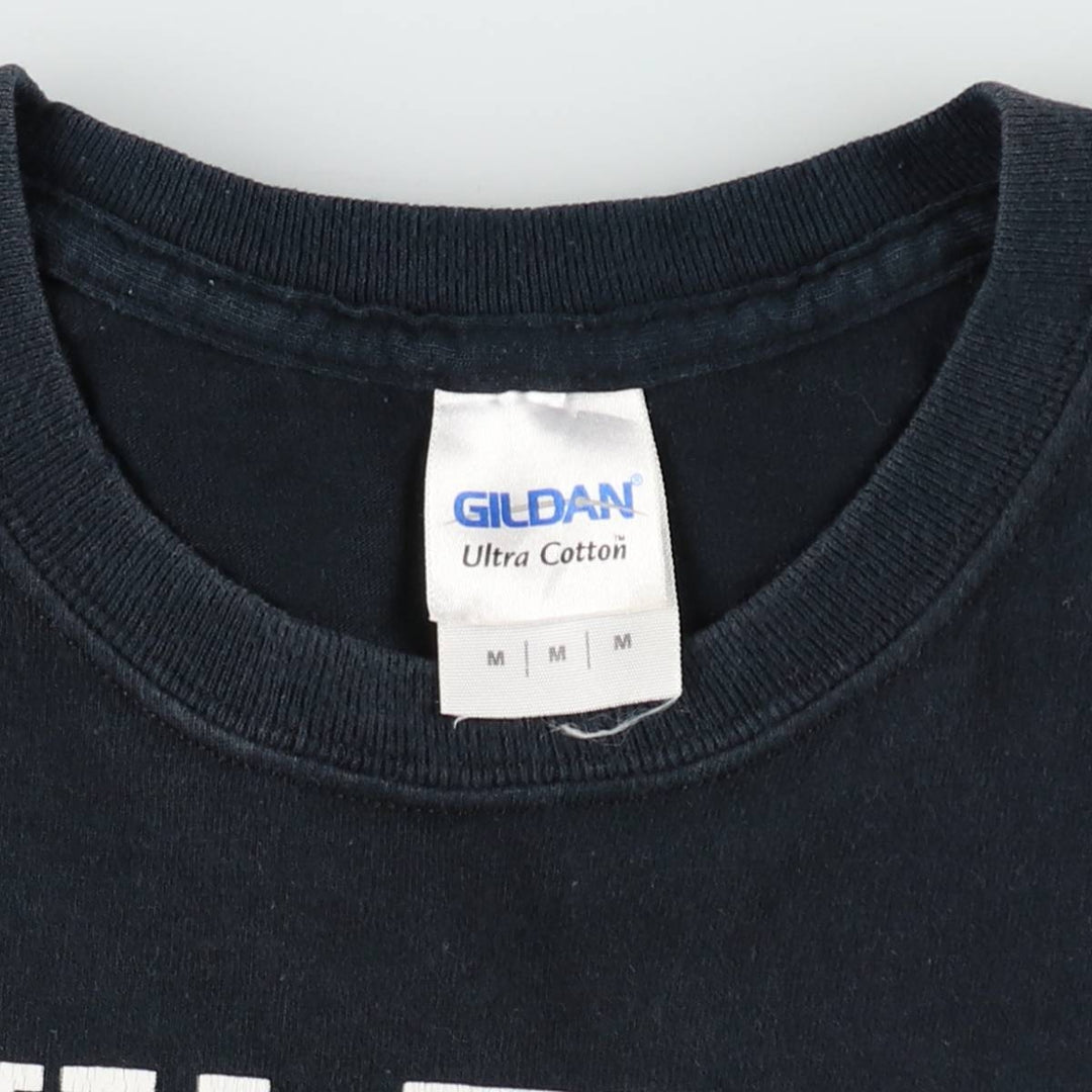 Gildan Pink Floyd Band T-shirt, Men's M size cotton black type Vintage Second Hand