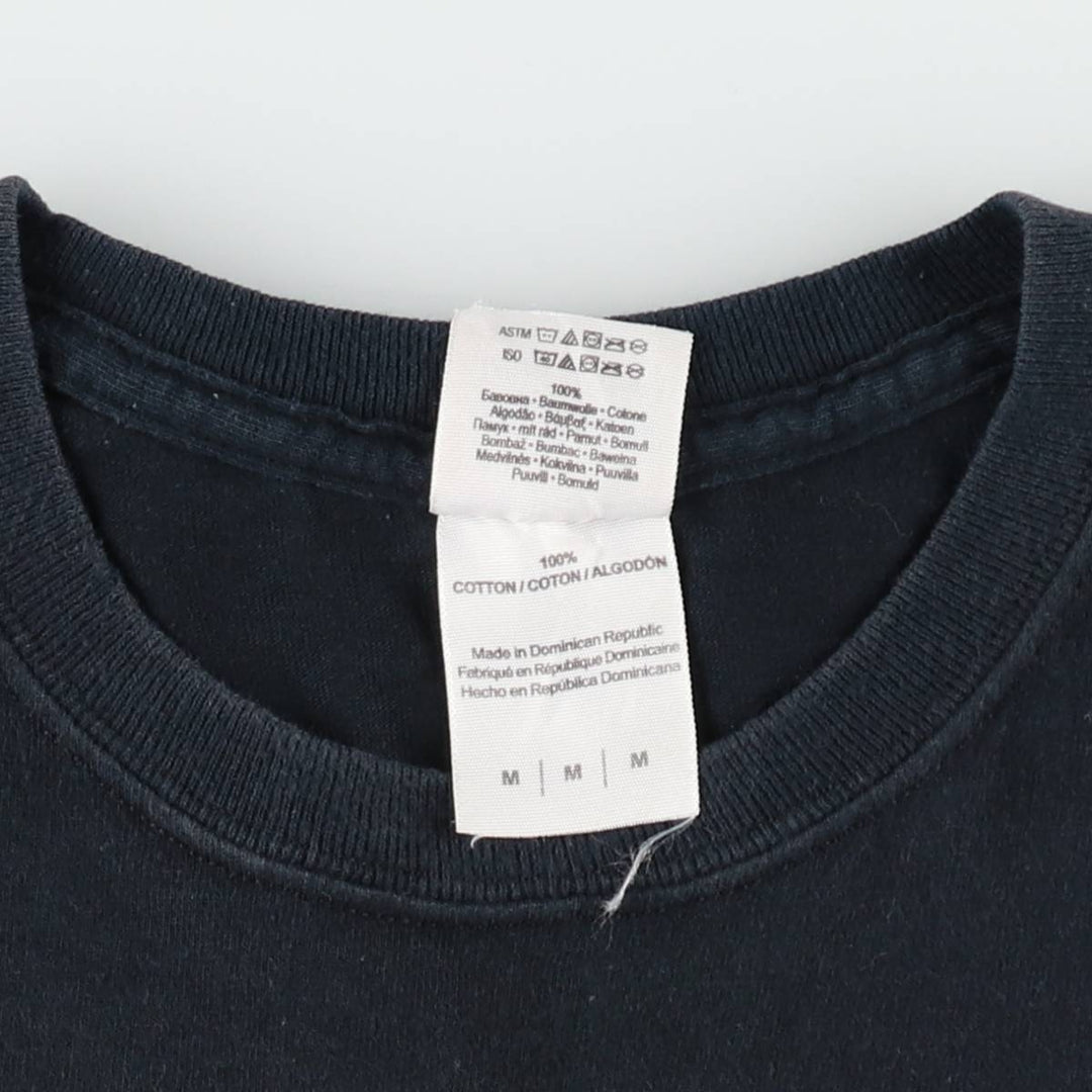 Gildan Pink Floyd Band T-shirt, Men's M size cotton black type Vintage Second Hand