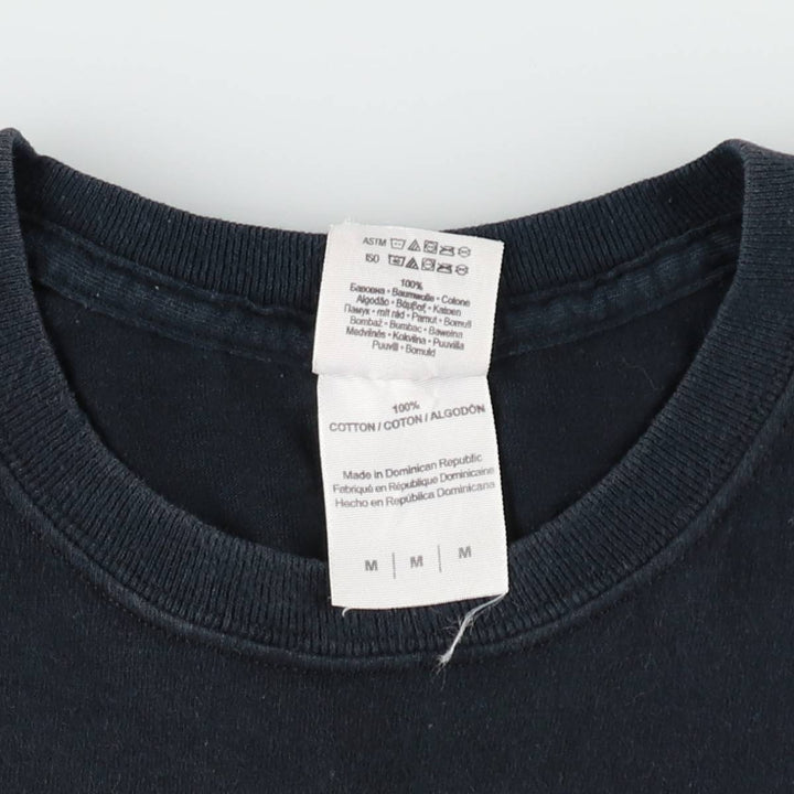 Gildan Pink Floyd Band T-shirt, Men's M size cotton black type Vintage Second Hand