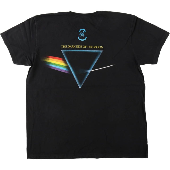 PINK FLOYD Pink Floyd Band T-shirt Band T Men's XL size cotton black type Vintage Second Hand