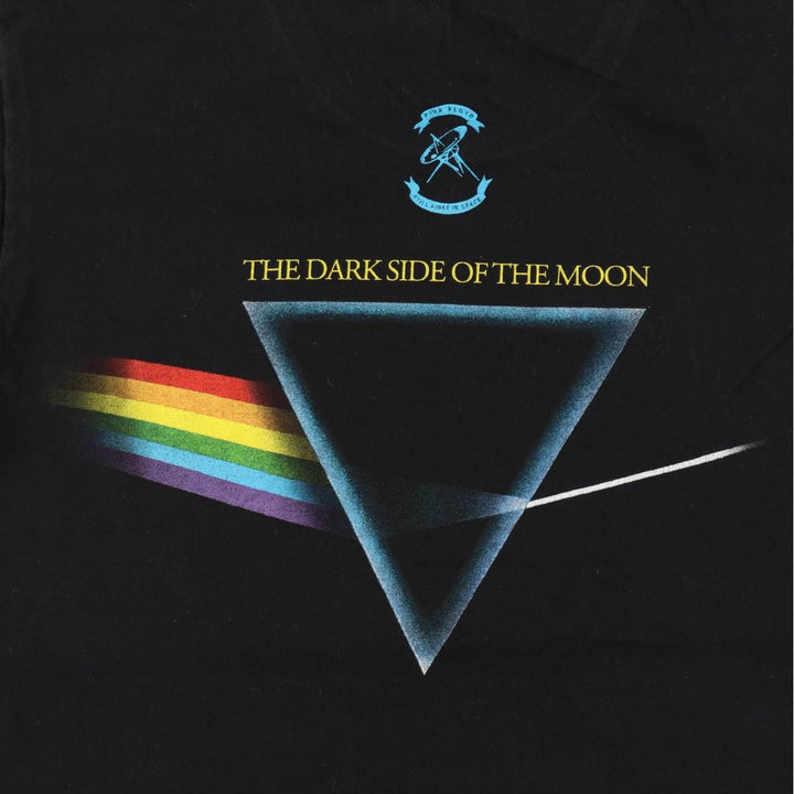 PINK FLOYD Pink Floyd Band T-shirt Band T Men's XL size cotton black type Vintage Second Hand