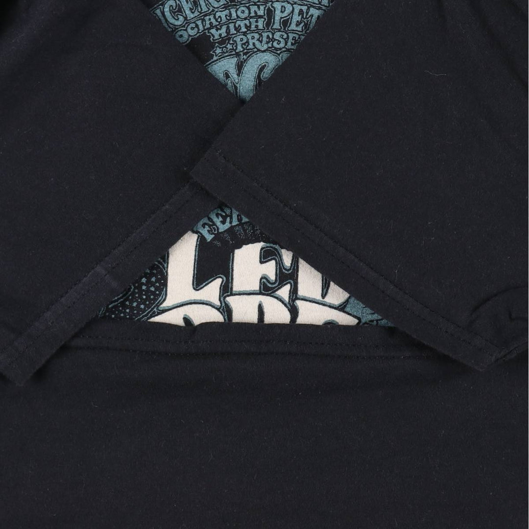 Gildan Led Zeppelin band T-shirt, men's size XL cotton black type Vintage Second Hand