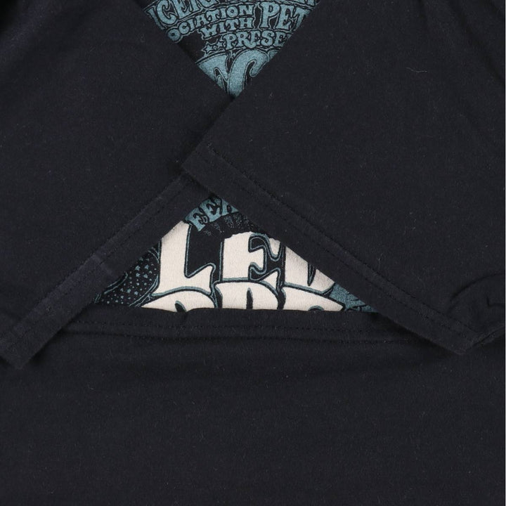 Gildan Led Zeppelin band T-shirt, men's size XL cotton black type Vintage Second Hand