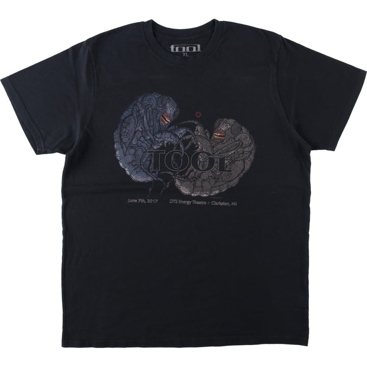 TOOL Band T-shirt, Men's XL size cotton black type Vintage Second Hand