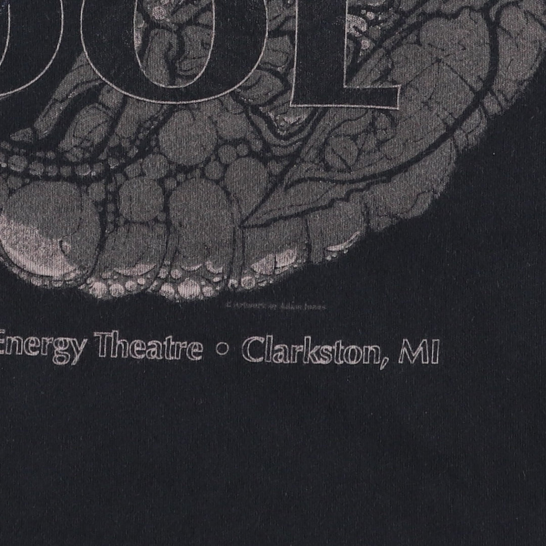 TOOL Band T-shirt, Men's XL size cotton black type Vintage Second Hand