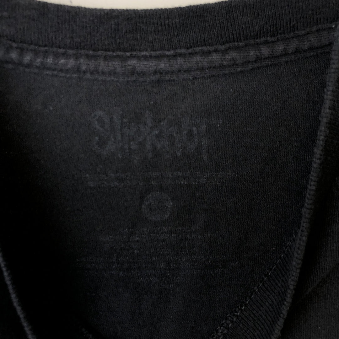 Slipknot Band T-shirt, Band T, Men's L size unclear black type Vintage Second Hand