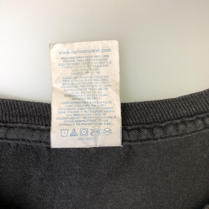 DELTA Janet Jackson Band T-shirt (Men's size L equivalent) cotton black type Vintage Second Hand