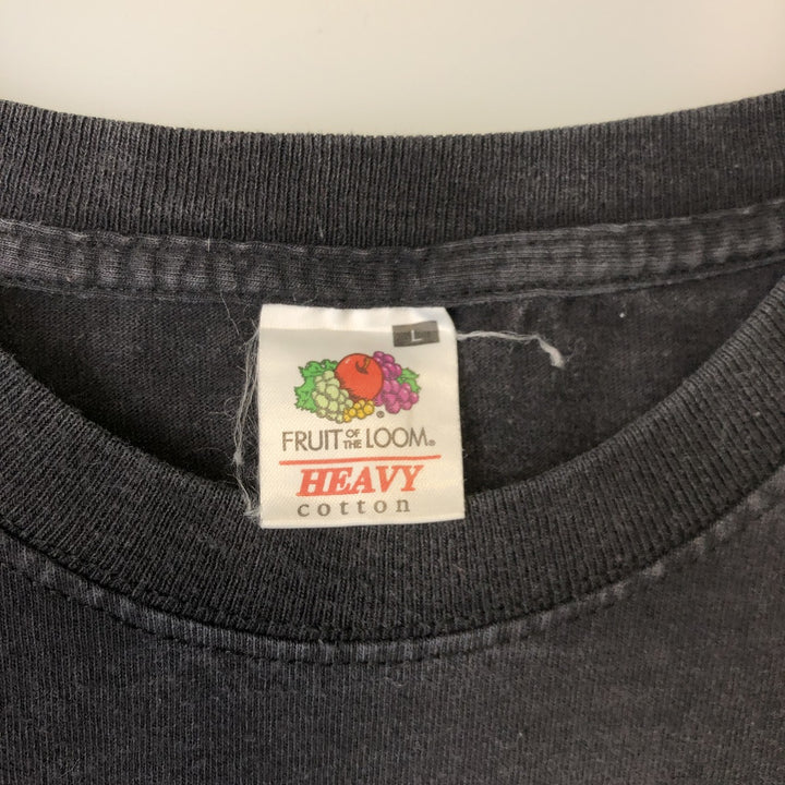 2000'S Fruit of the Loom Heavy Cotton Iron Maiden Band T-shirt (Men's Size L) cotton black type Vintage Second Hand