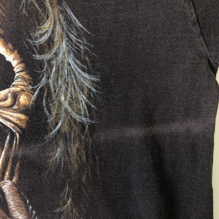 2000'S Fruit of the Loom Heavy Cotton Iron Maiden Band T-shirt (Men's Size L) cotton black type Vintage Second Hand