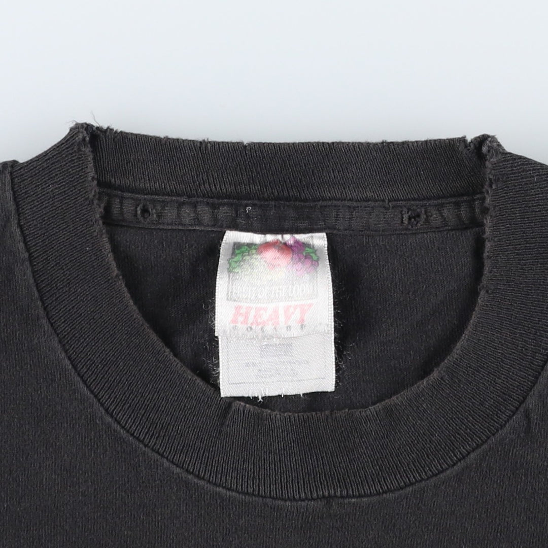 Fruit of the Loom Jekyll and Hyde Band T-shirt, Made in USA, Men's XL equivalent. cotton black type Vintage Second Hand