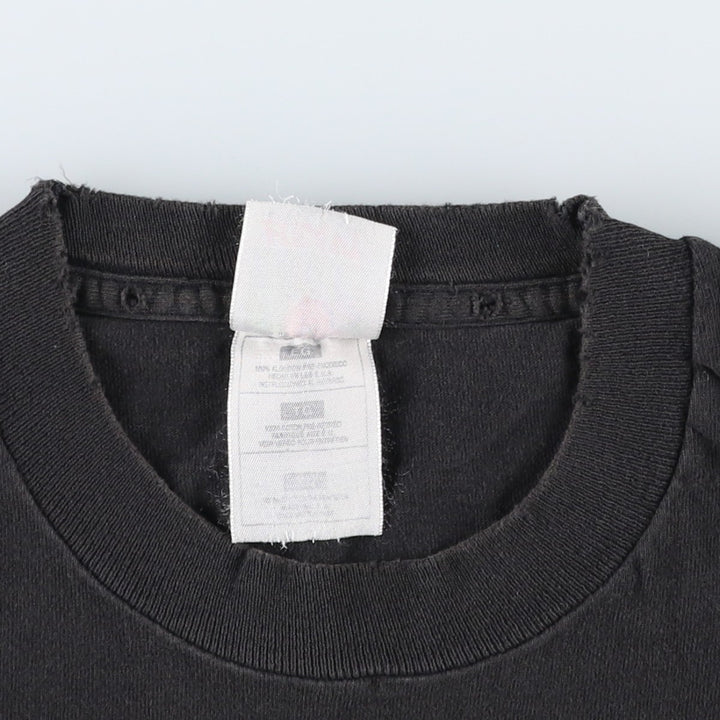 Fruit of the Loom Jekyll and Hyde Band T-shirt, Made in USA, Men's XL equivalent. cotton black type Vintage Second Hand