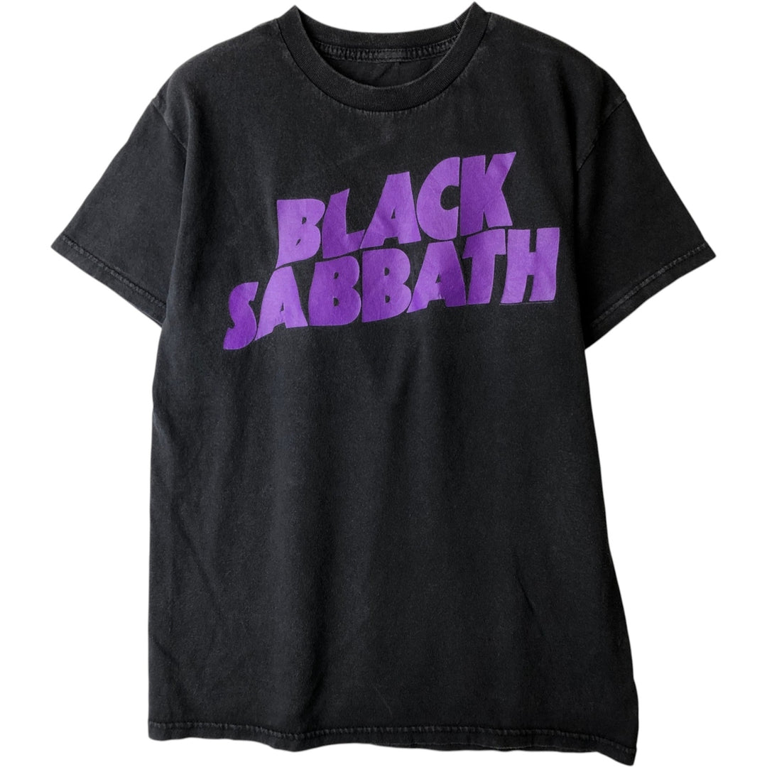 BLACK SABBATH Black Sabbath band T-shirt, band T, men's XL size unclear black type Vintage Second Hand