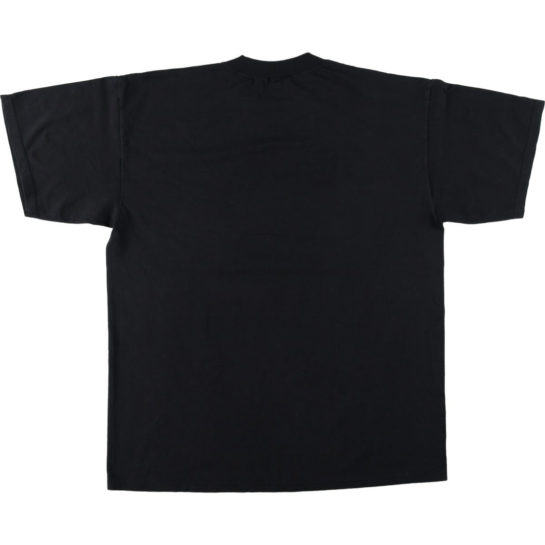 PLANET HOLLYWOOD Advertising T-shirt, Men's XL size unclear black type Vintage Second Hand
