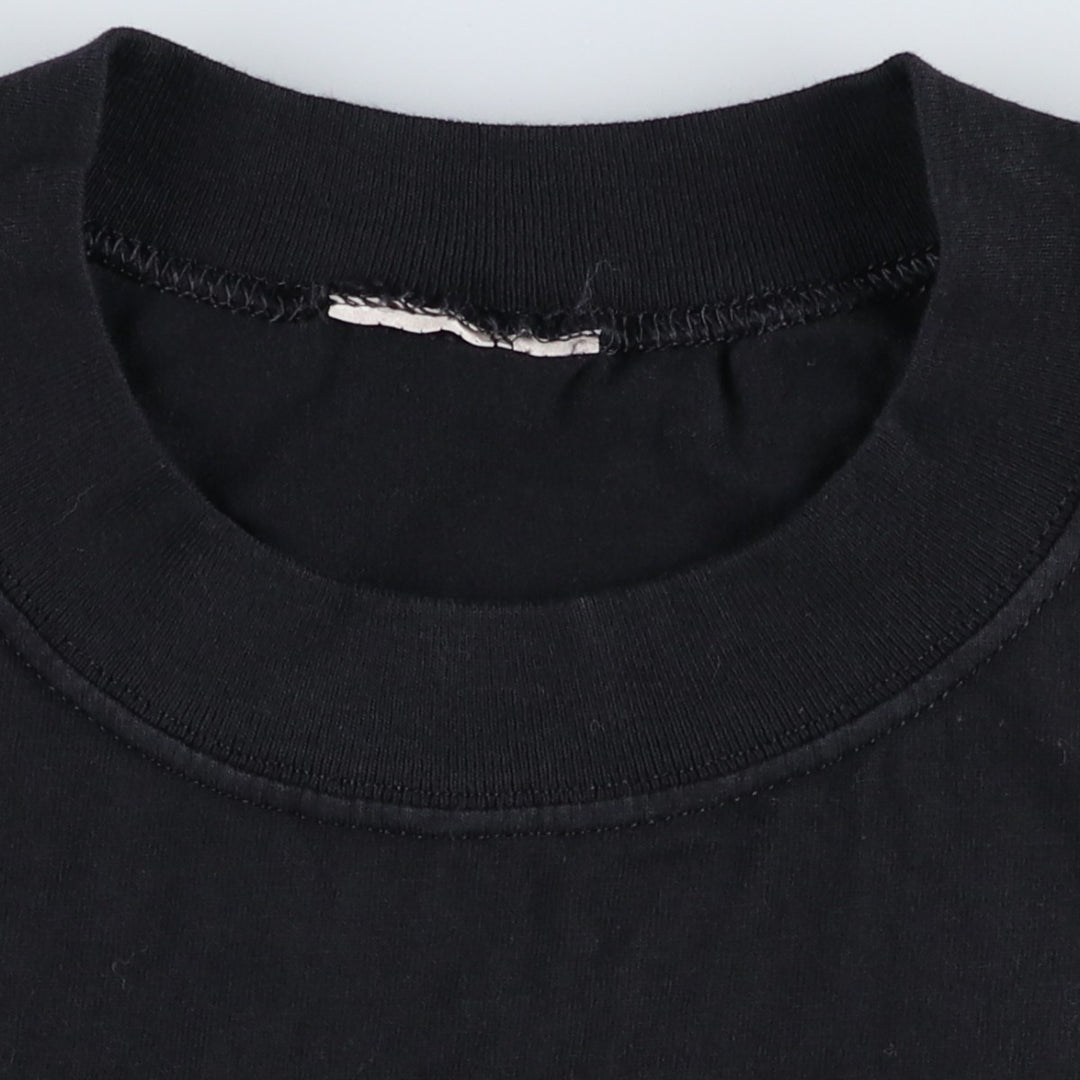PLANET HOLLYWOOD Advertising T-shirt, Men's XL size unclear black type Vintage Second Hand