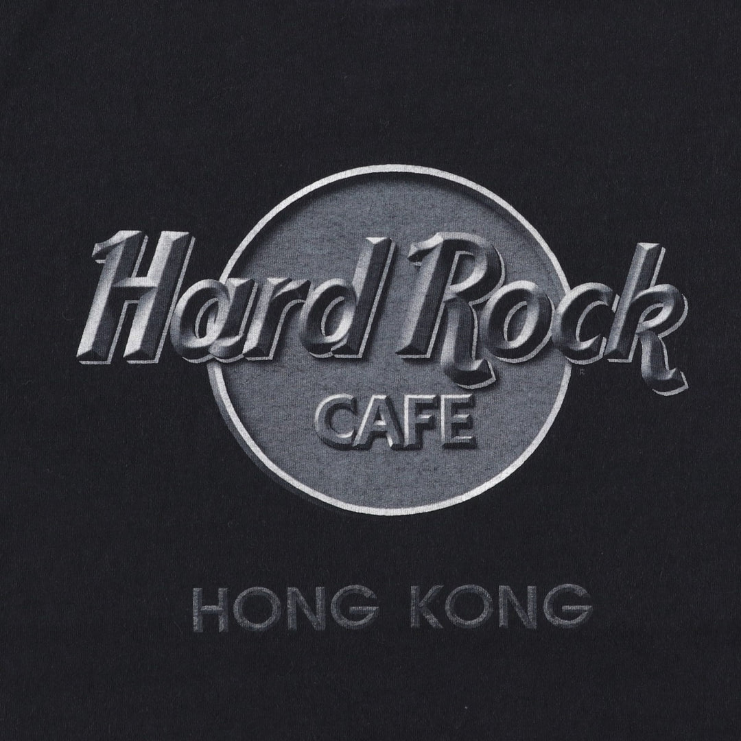 90'S Hard Rock Cafe advertising t-shirt, men's size S equivalent, vintage. cotton black type Vintage Second Hand