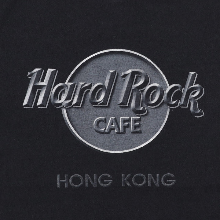 90'S Hard Rock Cafe advertising t-shirt, men's size S equivalent, vintage. cotton black type Vintage Second Hand