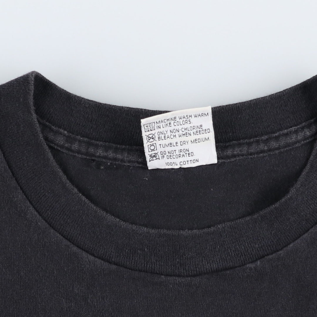 90'S HARD ROCK CAFE Hard Rock Cafe Advertising T-shirt Men's L equivalent Vintage cotton black type Vintage Second Hand