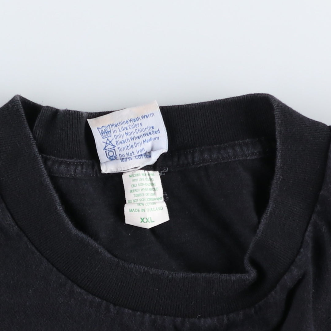 HARD ROCK CAFE Hard Rock Cafe Advertising T-shirt Men's XXL cotton black type Vintage Second Hand