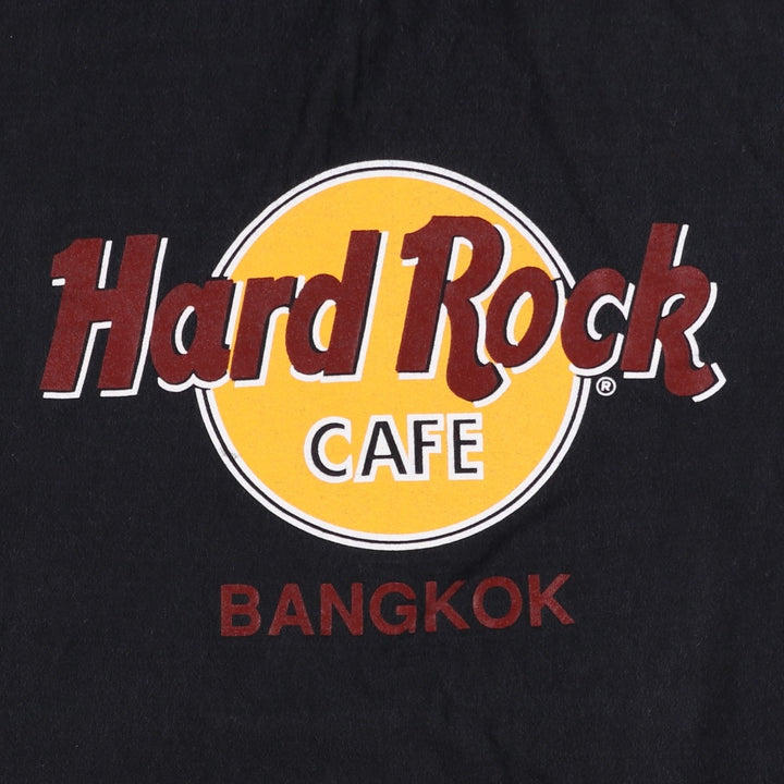 HARD ROCK CAFE Hard Rock Cafe Advertising T-shirt Men's XXL cotton black type Vintage Second Hand