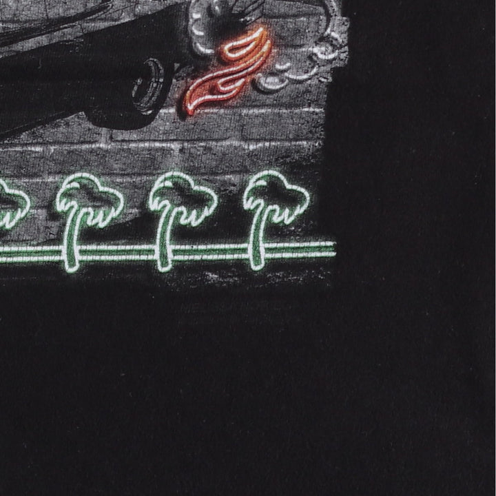 IN-N-OUT BURGER In-N-Out Burger Advertising T-shirt Made in USA Men's XL size cotton black type Vintage Second Hand