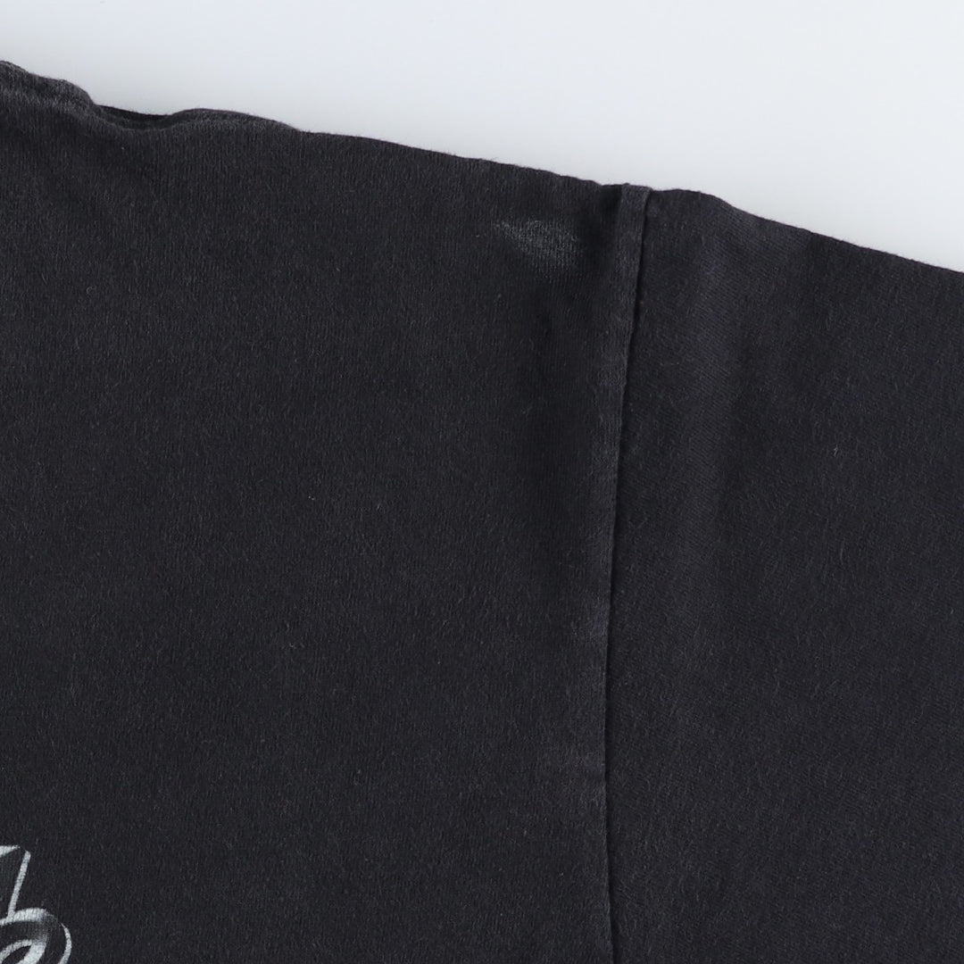 HARD ROCK CAFE Hard Rock Cafe Advertising T-shirt Men's L size cotton black type Vintage Second Hand