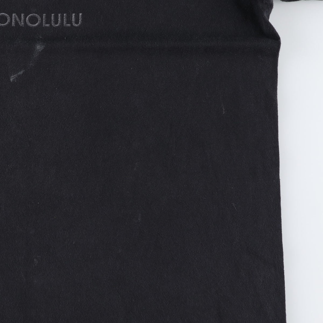 HARD ROCK CAFE Hard Rock Cafe Advertising T-shirt Men's L size cotton black type Vintage Second Hand