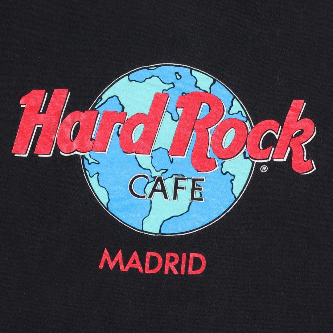 HARD ROCK CAFE Hard Rock Cafe Advertising T-shirt Men's Size Small cotton black type Vintage Second Hand