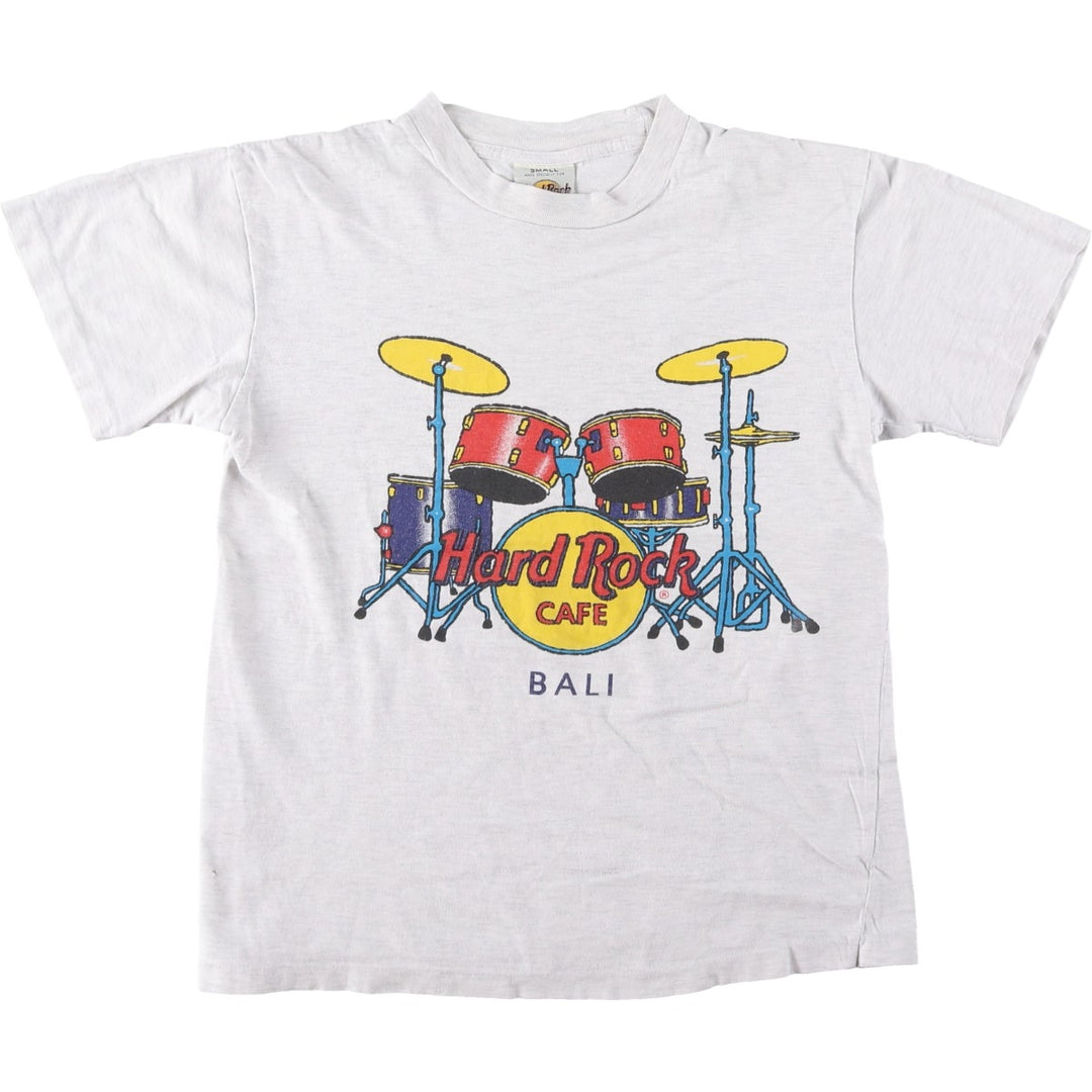 90'S Hard Rock Cafe advertising t-shirt, men's size S equivalent, vintage. cotton white type Vintage Second Hand
