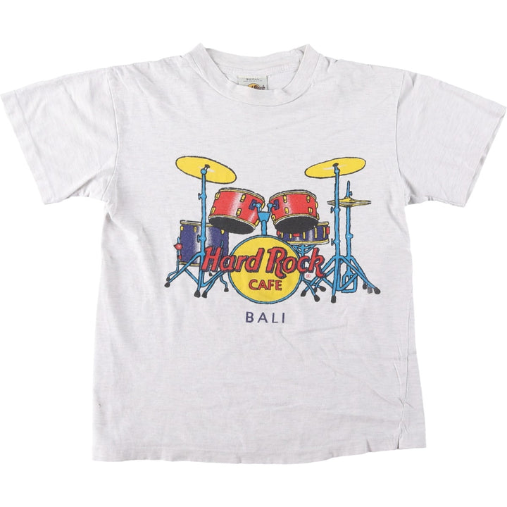 90'S Hard Rock Cafe advertising t-shirt, men's size S equivalent, vintage. cotton white type Vintage Second Hand
