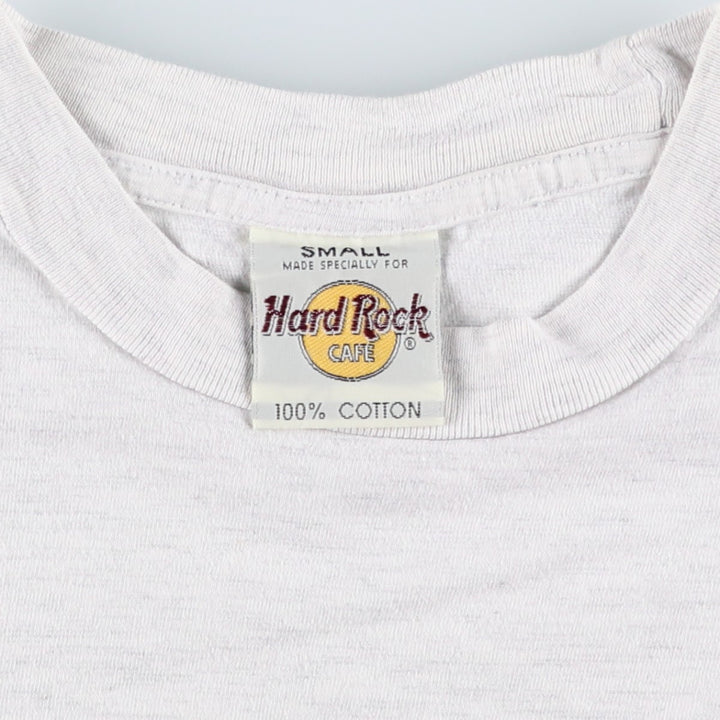 90'S Hard Rock Cafe advertising t-shirt, men's size S equivalent, vintage. cotton white type Vintage Second Hand