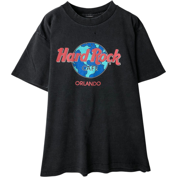 ~90'S HARD ROCK CAFE Advertising T-Shirt, Men's Size L (Equivalent), Vintage unclear black type Vintage Second Hand