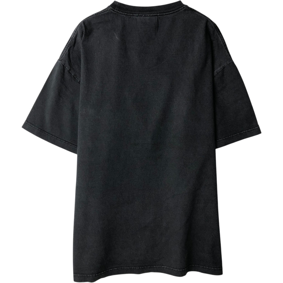 GUINNESS Beer Advertising T-Shirt, Made in USA, Men's Size L (approx.) cotton black type Vintage Second Hand